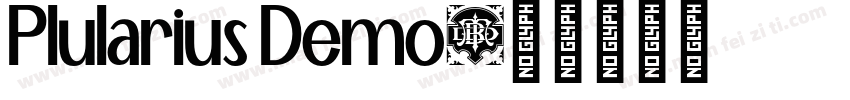 Plularius Demo字体转换
